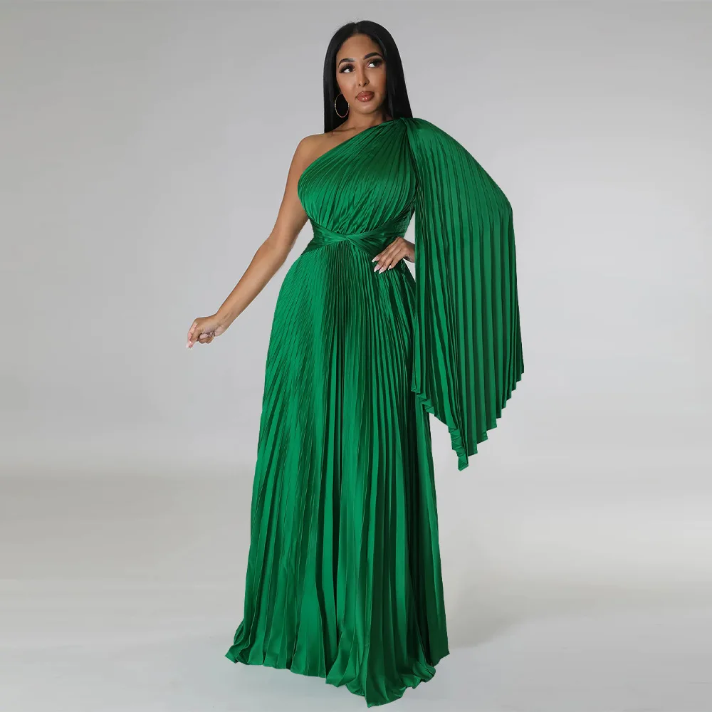 

African Dresses for Women Plus Size 2023 New Summer Fashion Party Long Maxi Dress Elegant Kaftan Muslim Gown Ladies Clothing