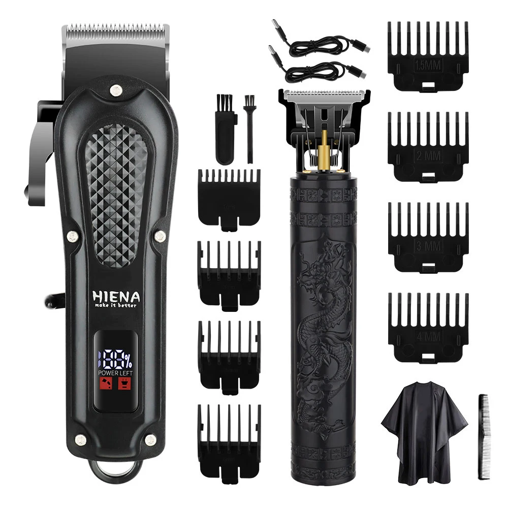 HIENA professional Hair Clipper for Barber shop HYN-212 Electri Hair Trimmers cutting machine men's clippers Shaver appliance