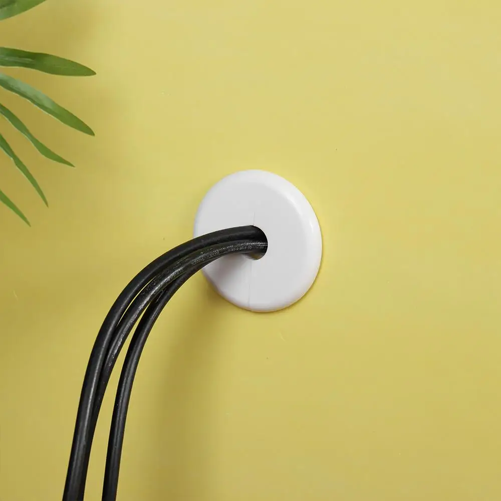 Description Picture 6 of item1Pcs Wall Wire Hole Cover Wall Hole Pipe Decorative Cover Splittable Self-adhesive