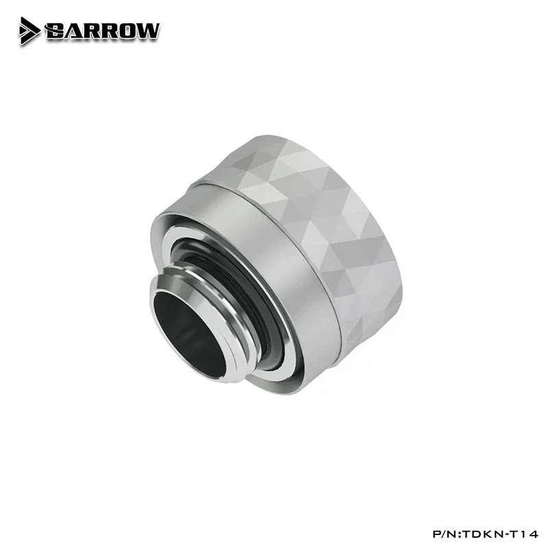 Barrow 12 Pcs Duro Tubo Mão Encaixes Tubos Rígidos Rápido Apertamento Adaptador Diamante g1 Rosca para Refrigeração a Água Od14 mm Tubos - Imagem 2