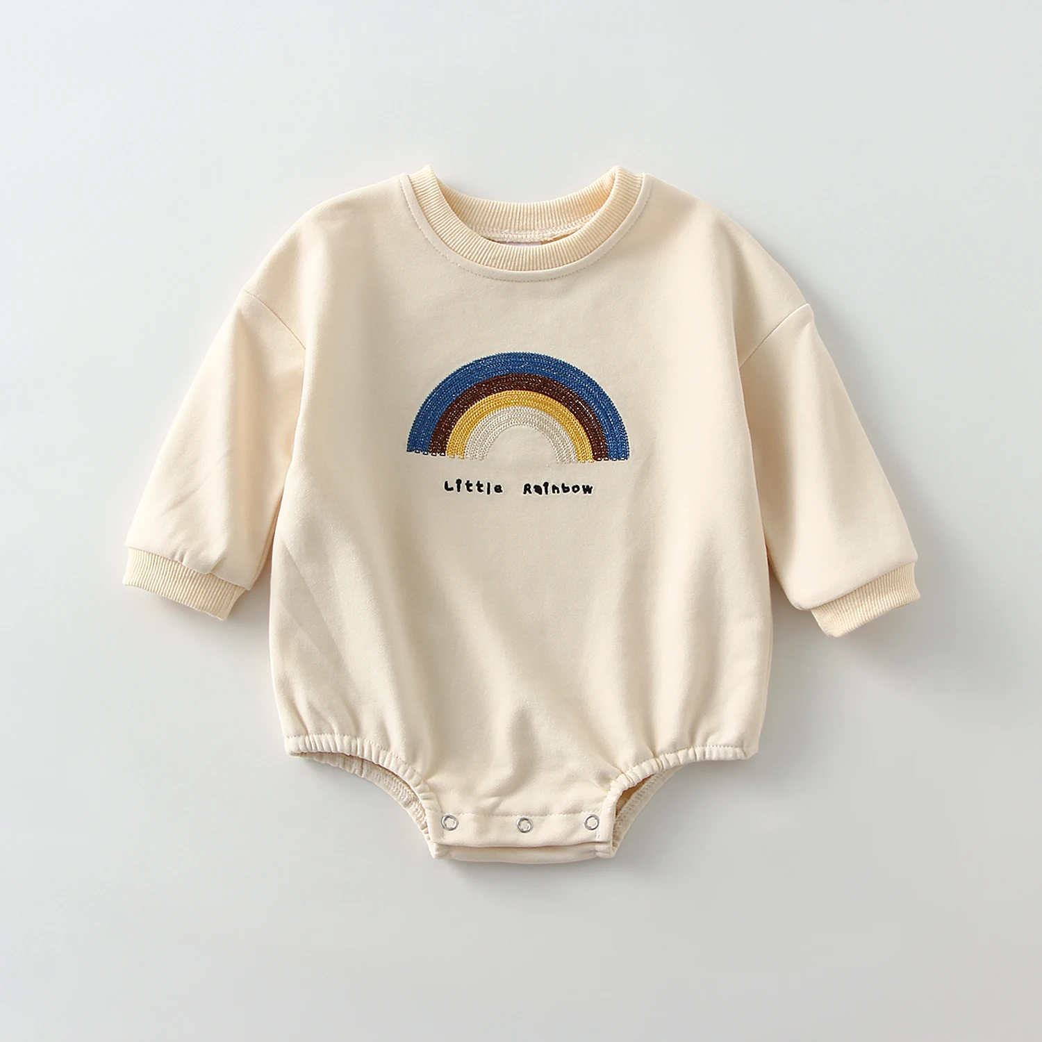 Baby Boys Girls Clothes Spring Print Baby Footed Romper Fashion Cotton Infant Jumpsuit Long Sleeve Overalls Outfit 0-12M