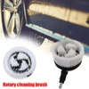 1pc High Pressure Water Gun Rotary Brush 1/4 Quick Connect Automatic Rotating Cleaning Tool Car Washer Replacement Brush 1