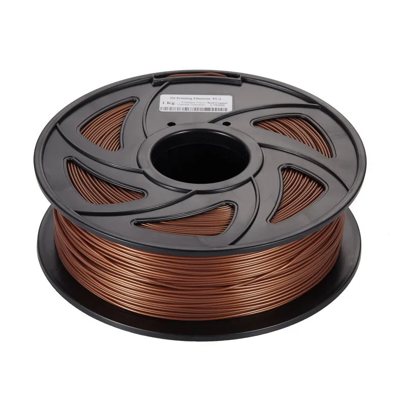 20% Metal + 80% Pla Metal Printer 3d Filament Pla Filament 1.75mm Bronze Aluminum Copper 3d Printing Filaments