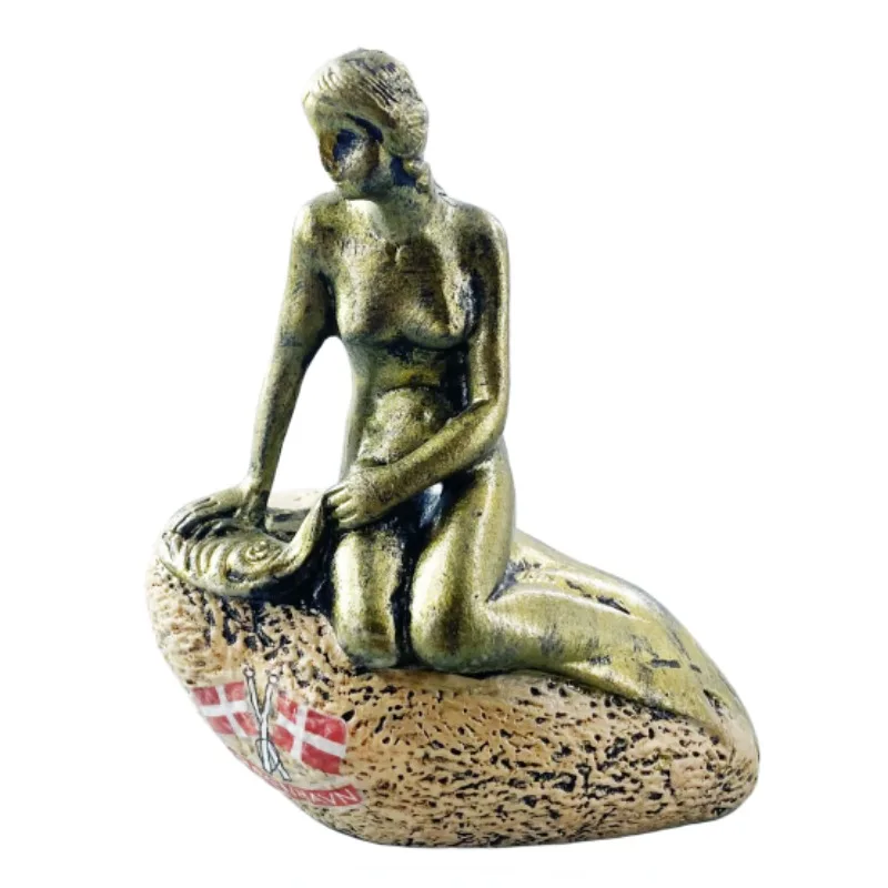 

Denmark Tourist Souvenirs Mermaid Figurines Home Decor Desk Ornaments Birthday Gifts Mermaid Miniatures Christmas Gifts