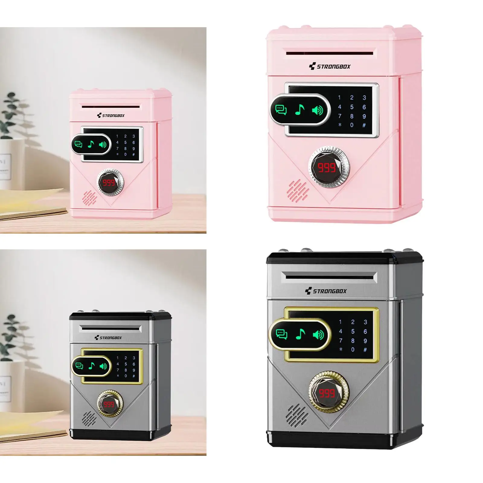 Kids Piggy Bank Lightweight Container for Children Boys Girls Birthday Gifts