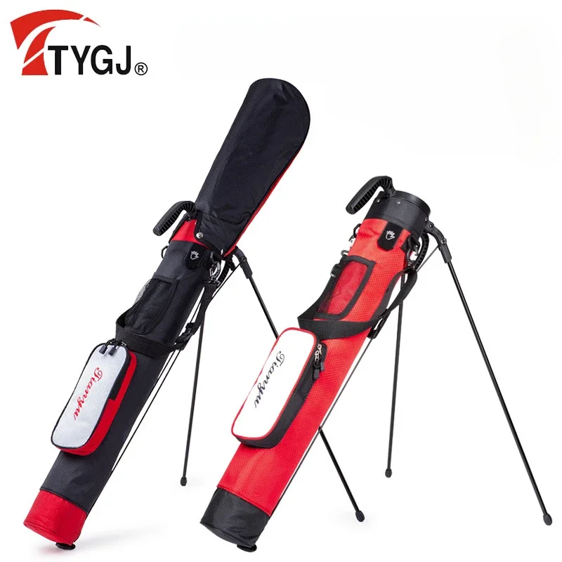 

Portable nylon High Capacity Club Package Ultra-light Golf Rack Bag Waterproof Golf Gun Bags Mini Bag Can Hold 7-9 Club