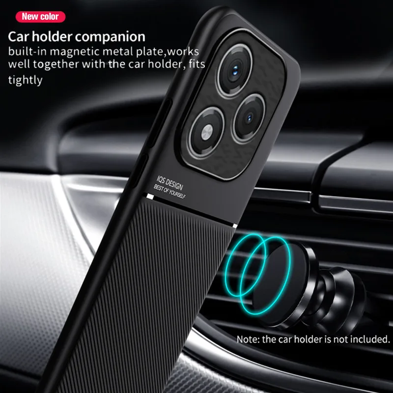 Rugged Non-Slip Case with Built-in Magnetic Holder