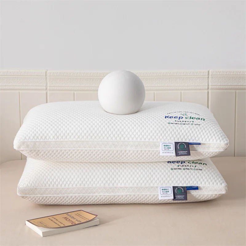 3D Cervical Neck Pillow with High Elasticity and Non Collapse Shape Memory Comfortable Sleeping Pillows Hotel Bedroom Bed Pillow 4