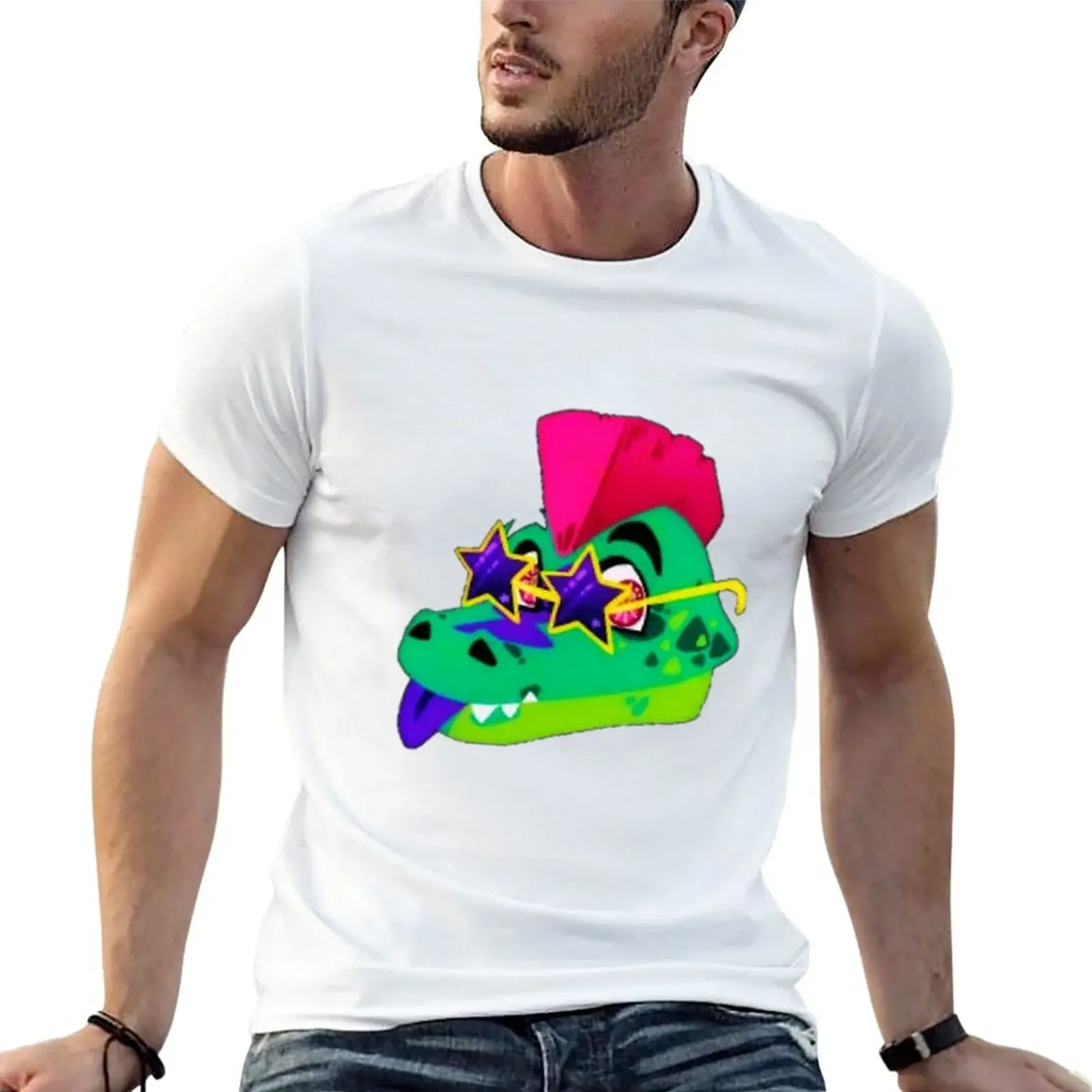 T-Shirt Bell Gator Blanks Plain For A Boy T-Shirt Per Uomo