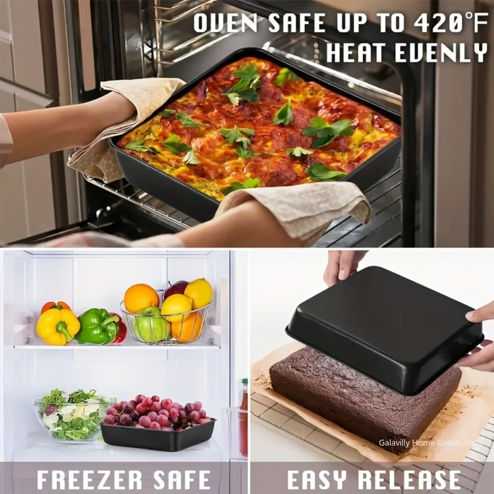 Carbon Steel Nonstick Roasting & Baking Pan – Loaf, Bread, Cake Tray 5
