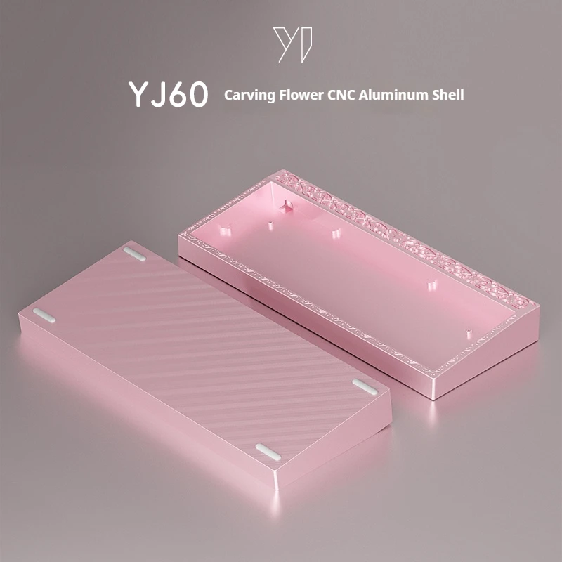 YJ60 マッド 60he GH60 アルミキーボードシェル 60% キーレイアウト