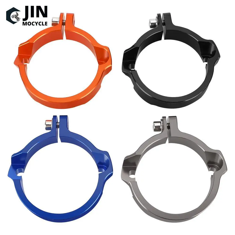 CNC Dirtbike Motorcycle Exhaust Flange Guard Cover For Husqvarna 250 300 TE TC TX For K-T-M XC SX XCW XC-W Six Days 2017 18-2022