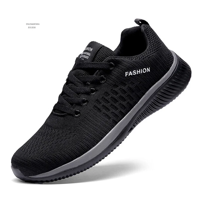 Running Sneakers Men Walking Knit Casual Sport Gym
