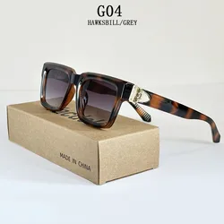 2025 Fashionable Vintage Square Sunglasses - Stylish UV Protection Eyewear (Sunglasses)