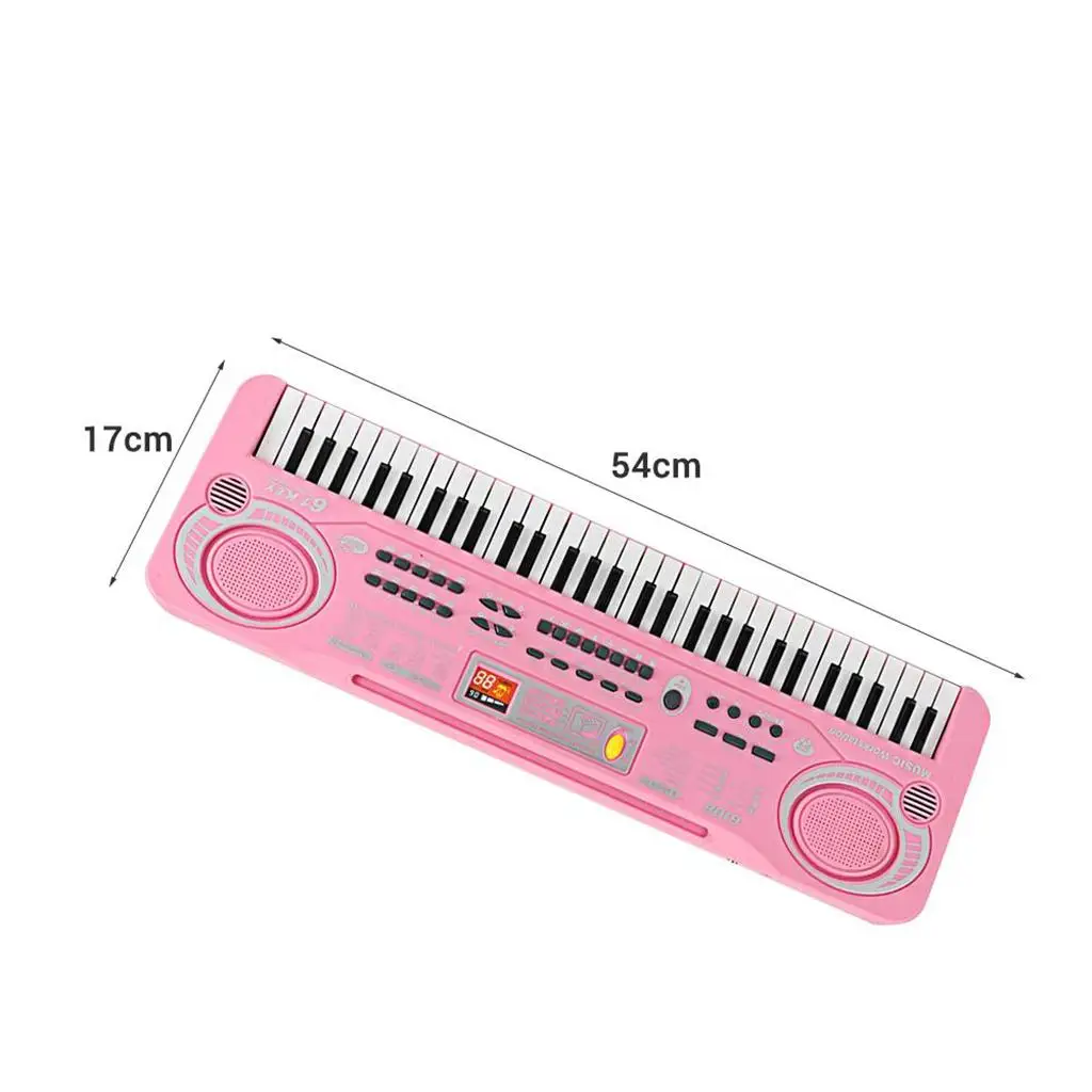 61 Keys Electronic Keyboard Piano Musical Instrument Beginner
