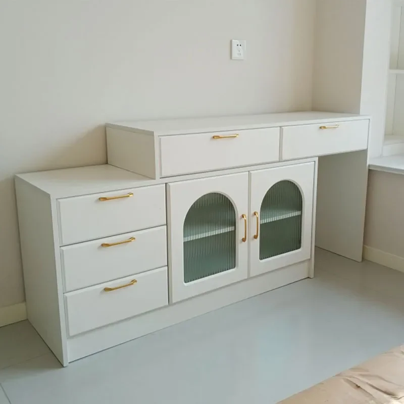 Items makeup dressing table box container drawer nordic organizer woman coiffeuse dressers luxury dressing table mobile vanity desk storage nordic wood cabinet dressing table organizer Schmink Tisch bedroom furniture