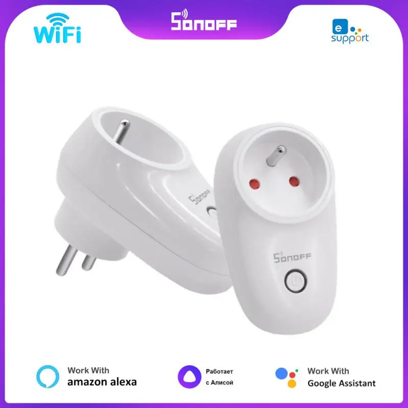 Sonoff S26 WiFi Smart Socket US/UK/CN/AU/EU Wireless Plug Power Sockets  Smart Home Switch Work With Alexa Google Assistant IFTTT - AliExpress