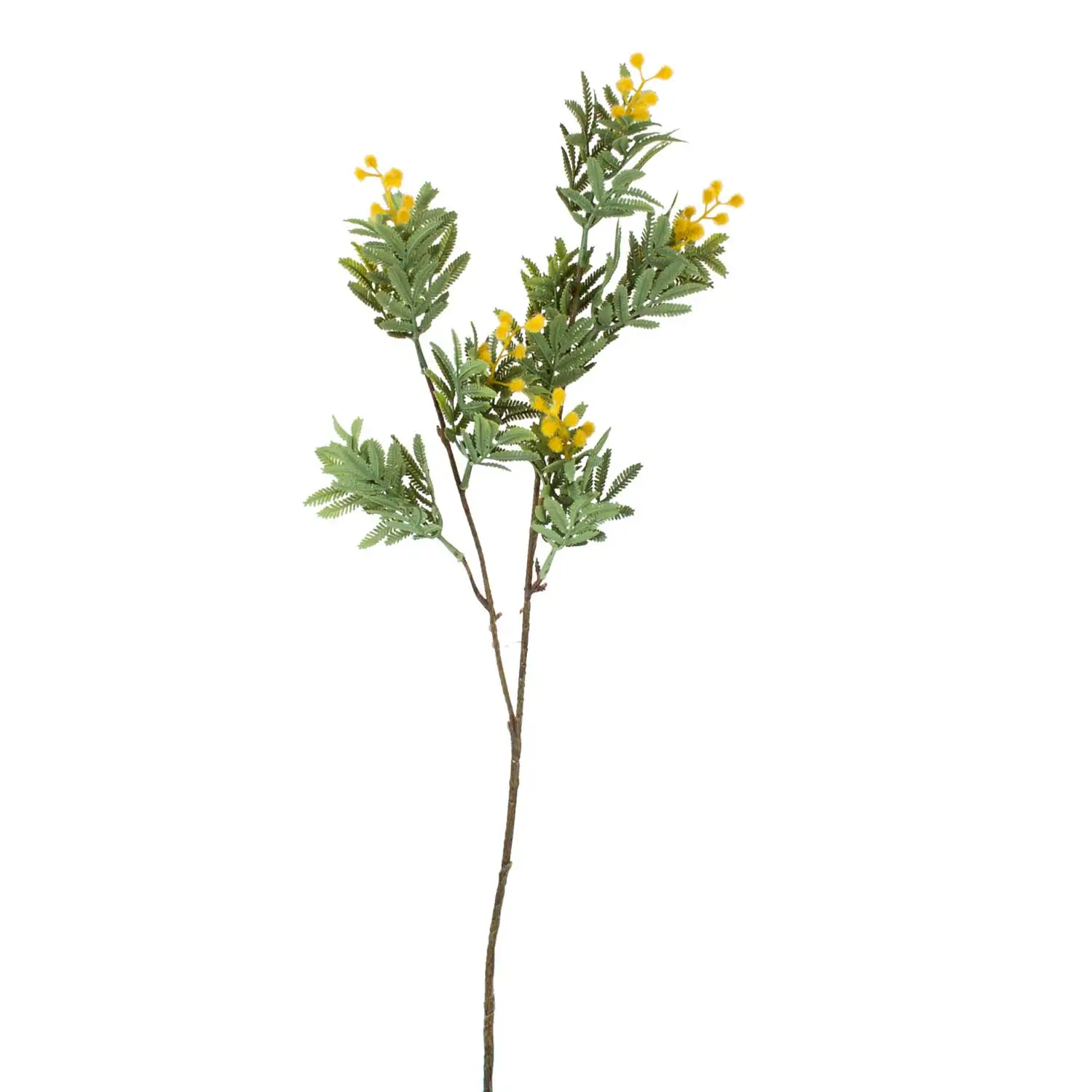 Euro Flora Fiore Artificiale Mimosa 66 Cm