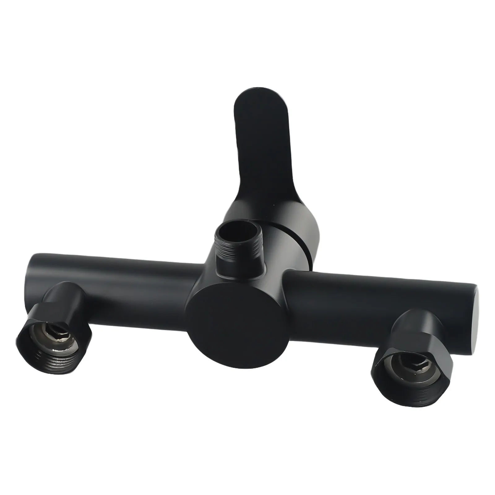 

Детали смеситель для душа 1 шт. 304 нержавеющая сталь черный G1/2 дюйма регулятор горячей и холодной воды высокое качество с настенным креплением