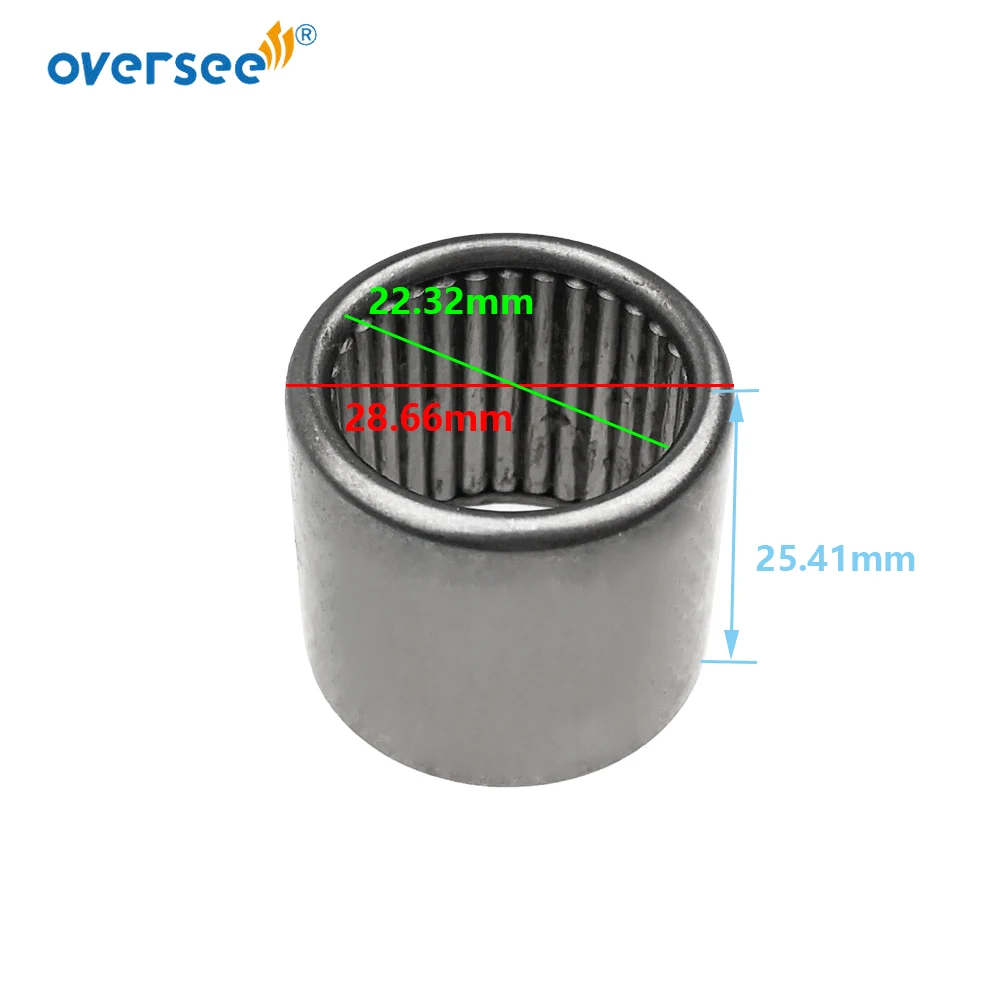 93315-32224 Needle Bearing For Yamaha Outboard Motor 2T E40X 40HP Driver Shaft Bearing Parsun T40-04000026 Hidea Seapro HDX