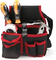 Multi-Function Tool Bag Oxford Cloth Electrician Bag Multi-Pocket Waterproof Anti-Fall Waist Bag Organizers Tool Bag 2