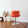 Glass Egg Tart Table Lamp Dimmable USB Powered Ambient Light for Living Room Bedroom and Home Office Perfect for Bedside Lamp 1