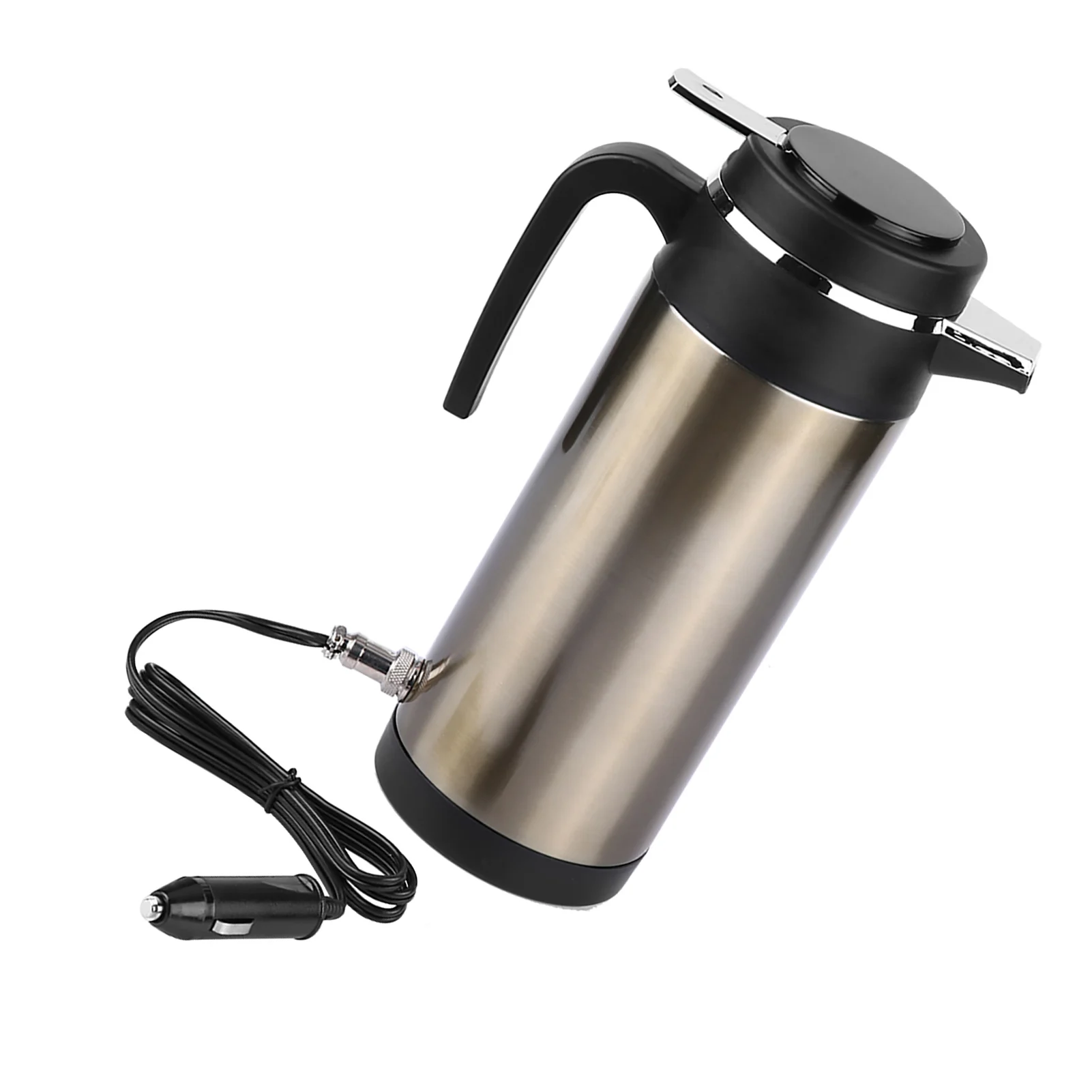 Description Picture 5 of item12V Electric Kettle, 1000ML 12V/24V Stainless Steel Electric in Car Kettle Travel Thermoses Heating Water Bottle