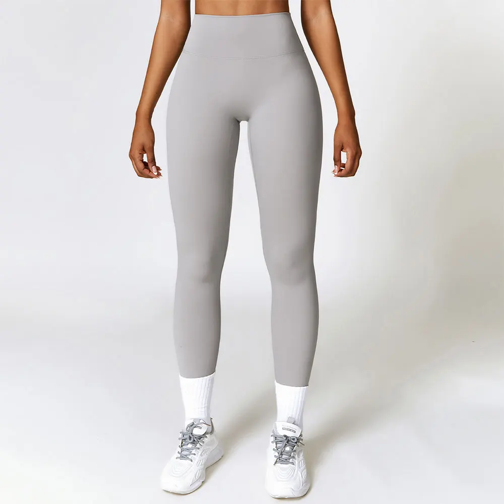 Calzamaglia Fitness Leggings Sportivi Donna Seamless Gym Running Pantaloni Da Yoga Abbigliamento Sportivo Vita Alta Push Up Leggings Da Jogging Atleti
