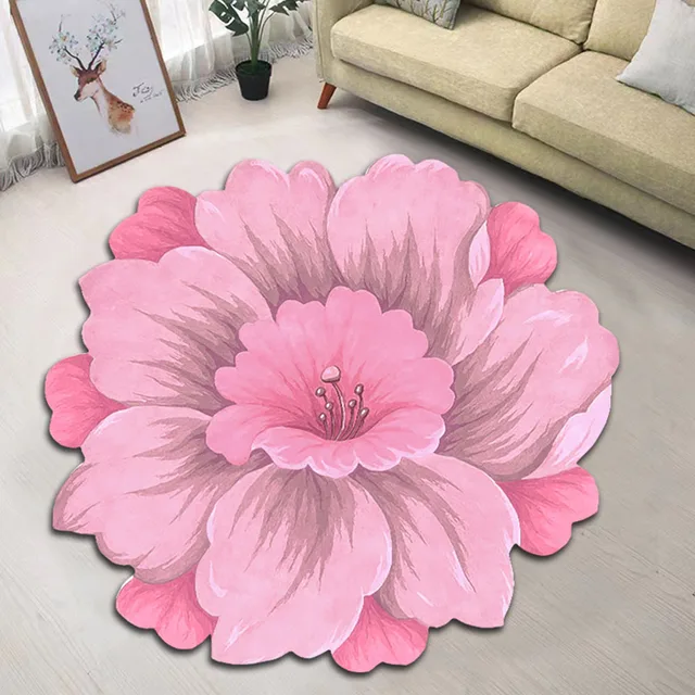 Flower Floor Mat Pink 2枚 Pink Floral Cherry Blossom Car Floor Mats Front Rear Liners
