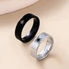 Punk Stainless Steel Couple Rings Black Silver Color Spider Ring For Women Men Halloween Jewelry 5