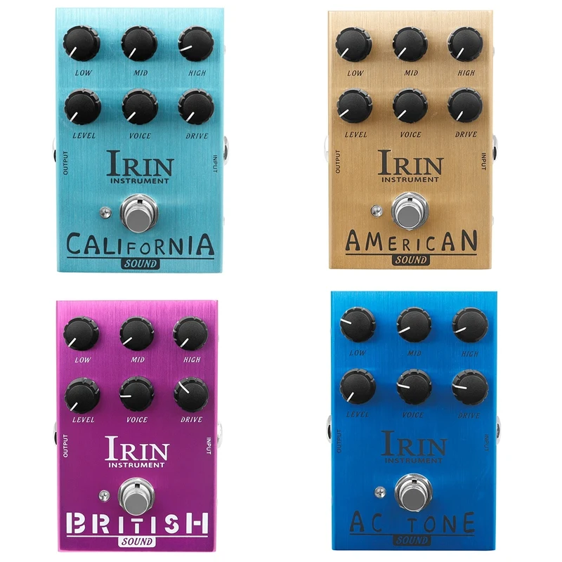 

IRIN Electric Guitar Effector Bass Replacement Accessories Analog Delay Guitar Effect Guitar Parts Bass Guitar