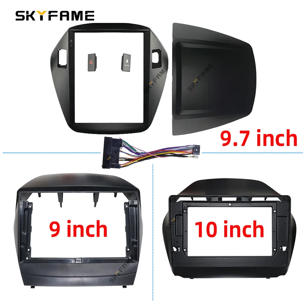 AERZETIX 2-DIN Adapter Für Hyundai Ix35 2010-2015 - Radio Einbaurahmen