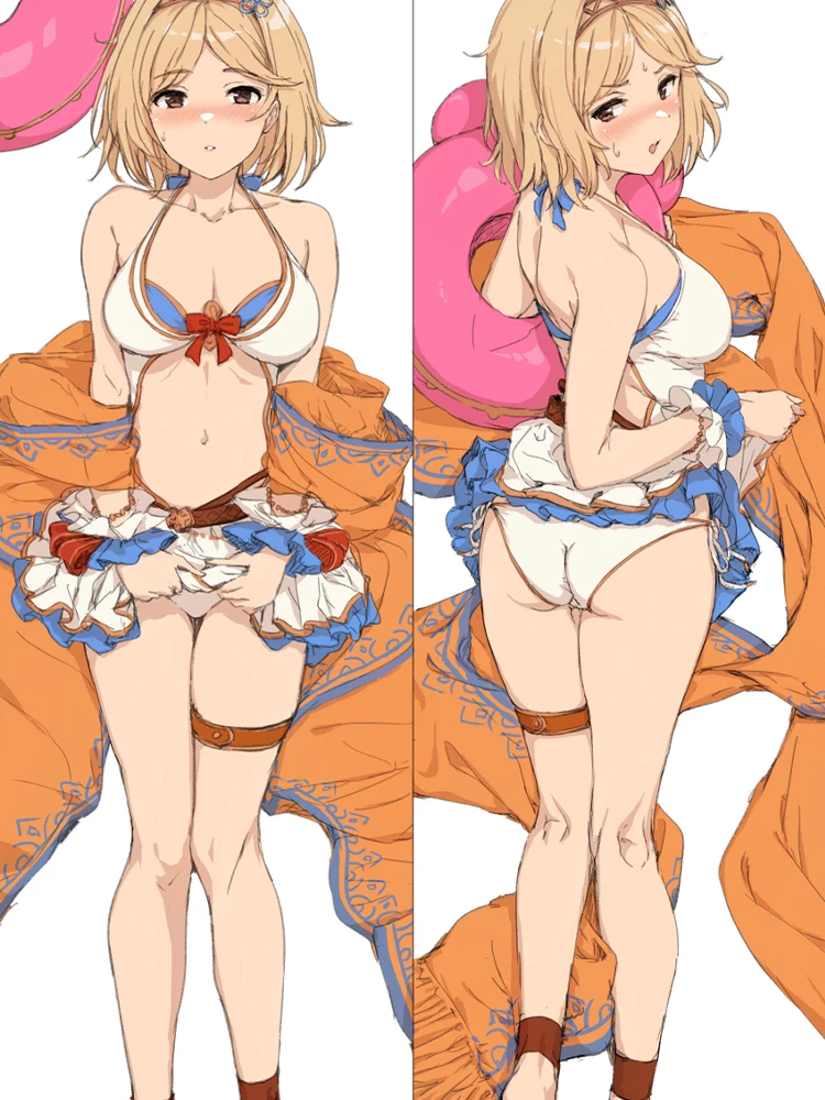 

Dakimakura anime Granblue Fantasy Double-sided Print Life-size body pillows cover Halloween Christmas Decoration gift