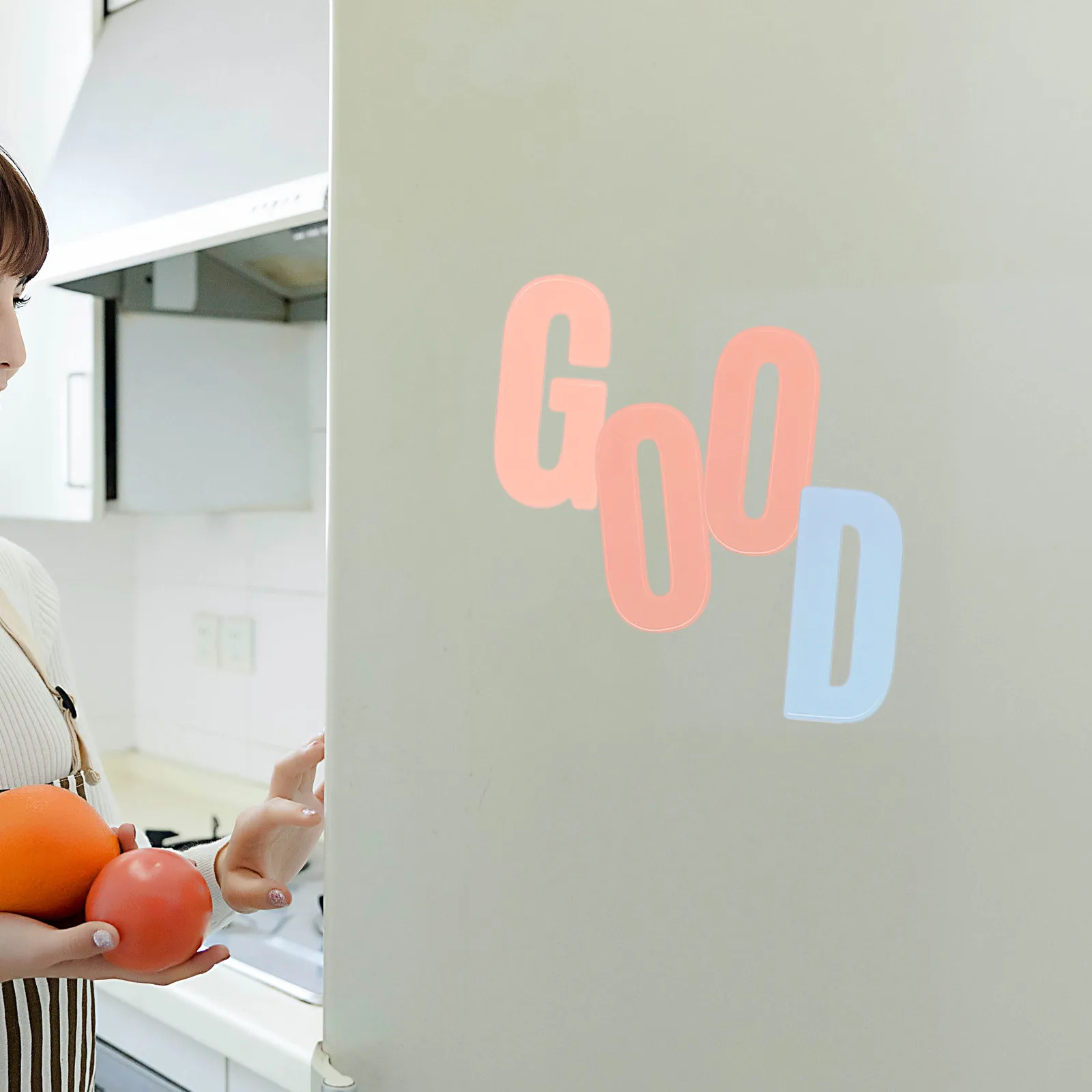 6장의 다채로운 알파벳 및 숫자 스티커, 컴팩트하고 가벼우며, 퇴색 방지, 떼어낼 수 있는 DIY용 문자 숫자 스티커