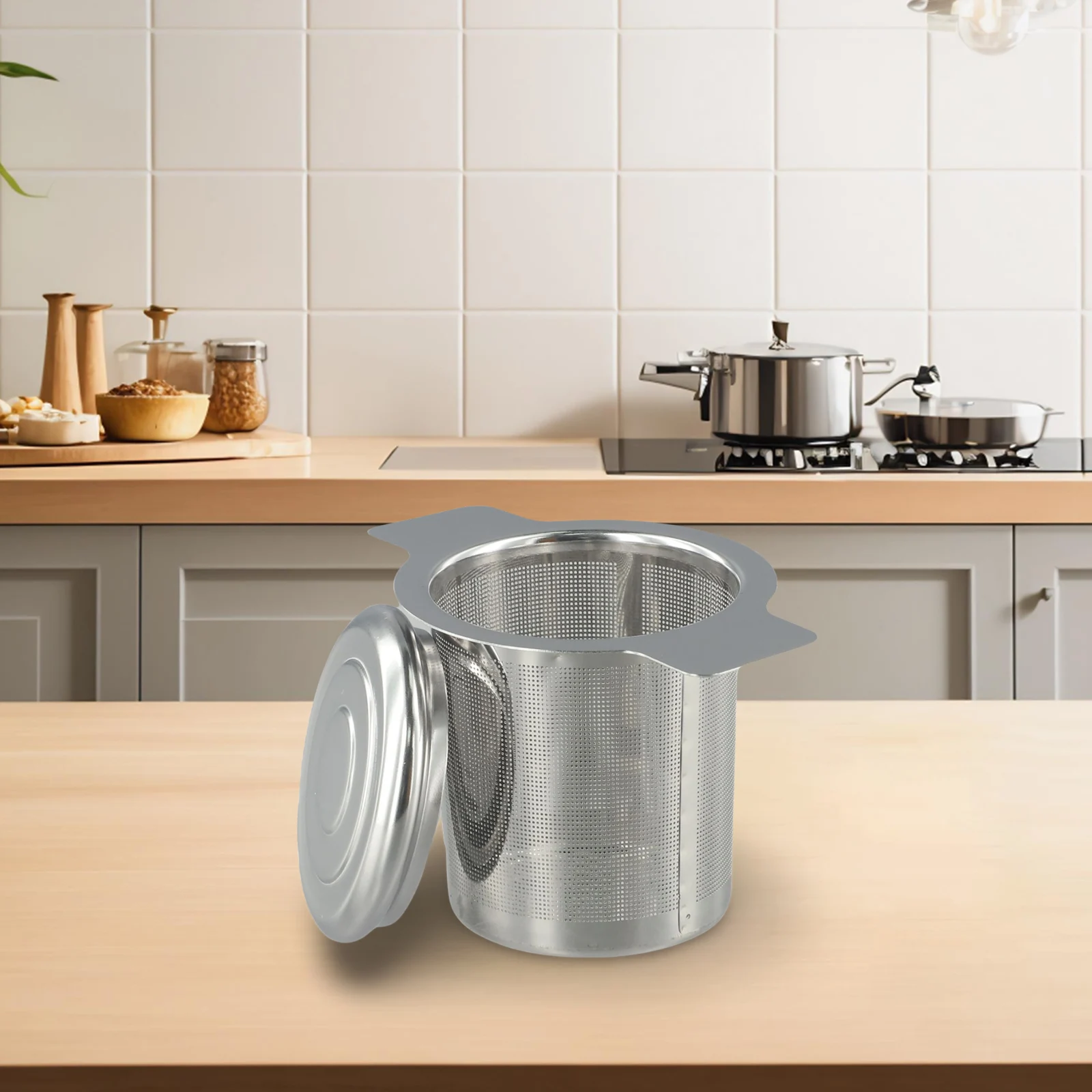 Kitchen Tools Tea Maker 6*7cm Bottom Material Good Sealing Effect Making Tea Multi-purpose Pot Residues Separately