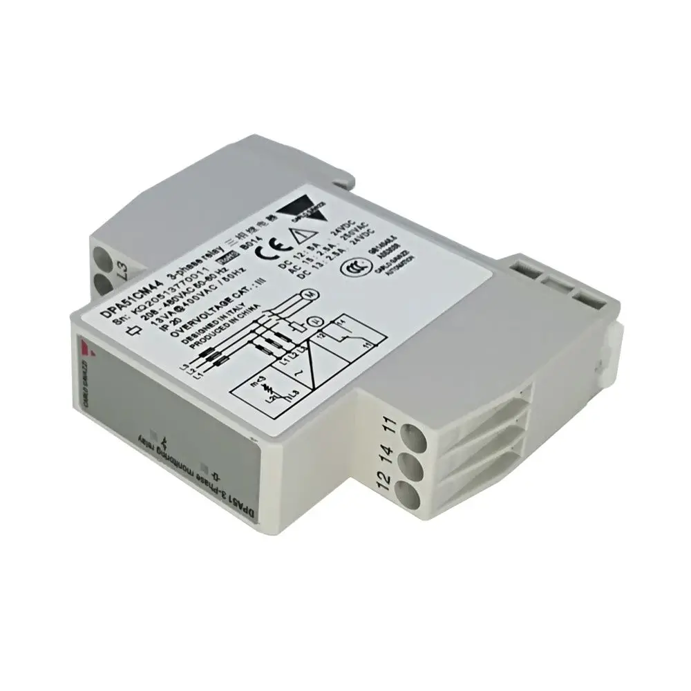 Carlo Gavazzi DPA51CM44 3phase Monitoring Relay, 60 OFF