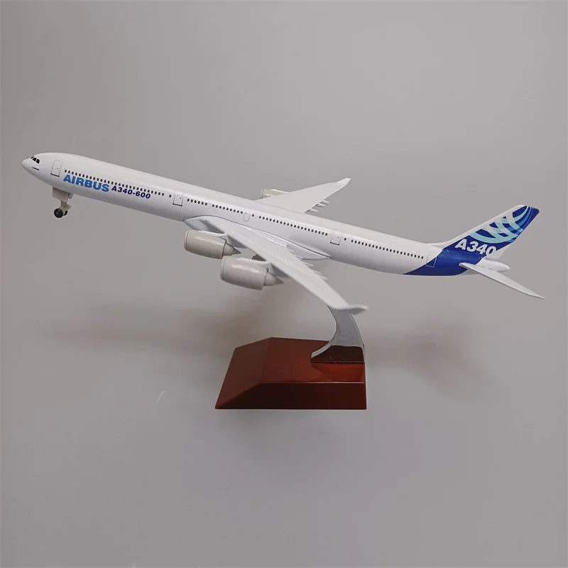 

20cm Alloy Metal Model Prototype Airbus A340-600 A340 Airlines Airways Airplane Model Plane Model Diecast Aircraft w Wheels