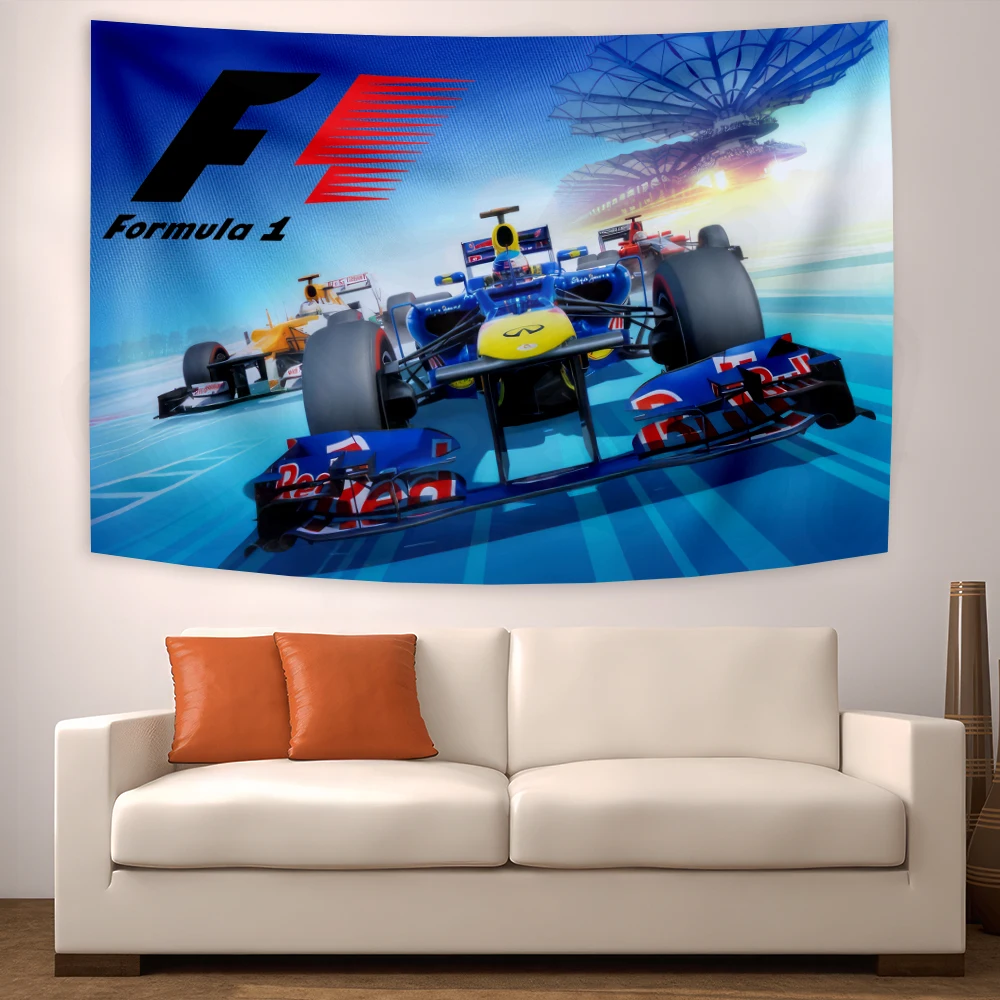 

90x150cm Formula One Racing Flag Polyester Digital Printing F1 Car Club Team Banner