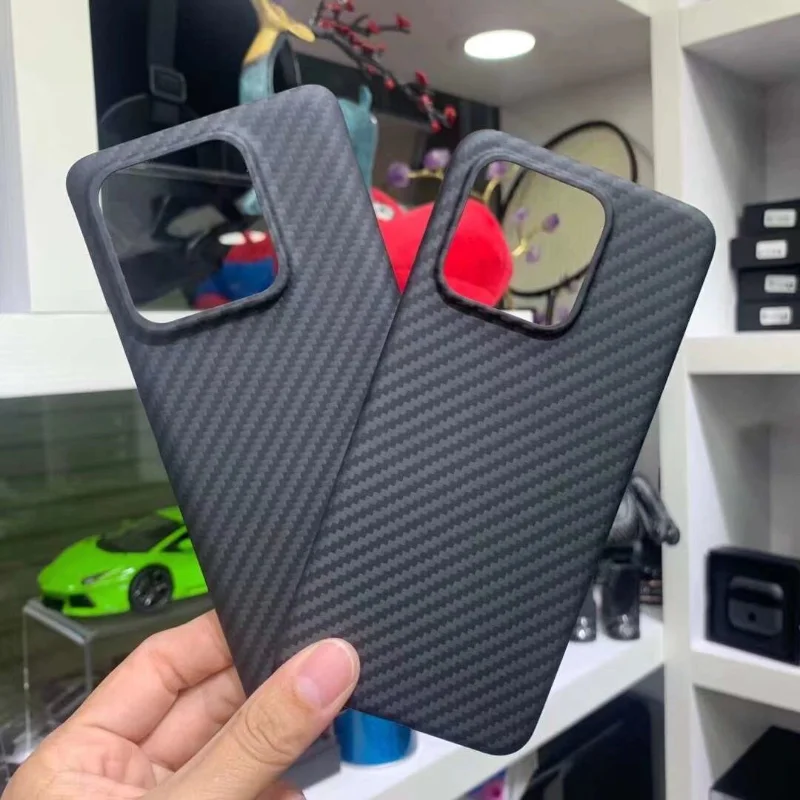 

Чехол для Xiaomi 13, чехол из настоящего углеродного волокна, Противоударная задняя крышка телефона для Xiaomi 13 Pro, чехол из волокна Amirad, чехол для телефона