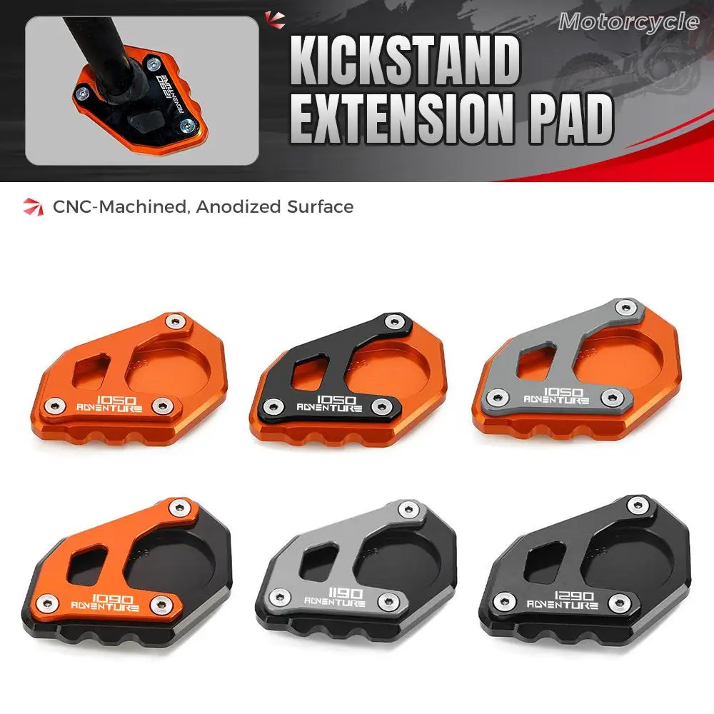 

For KTM 1050 1090 1190 1290 Adventure Super /R/T/S 2014-2024 Kickstand Foot Side Stand Extension Pad Support Plate Enlarge Stand