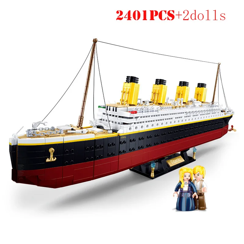 

Large Size Titanic Model 3D Puzzles Cruise Ship Collectible Building DIY Assembly Constructor Kit Collection Gift Teens Adults