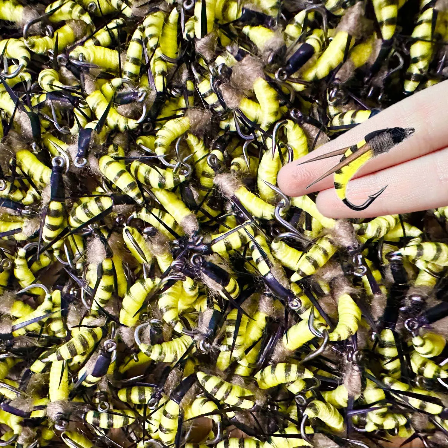 

15Pcs Realistic Fly Fishing Flies Artificial Bionic Flies Insect Lure for Bass Fishing Trout Lure Carp Bait