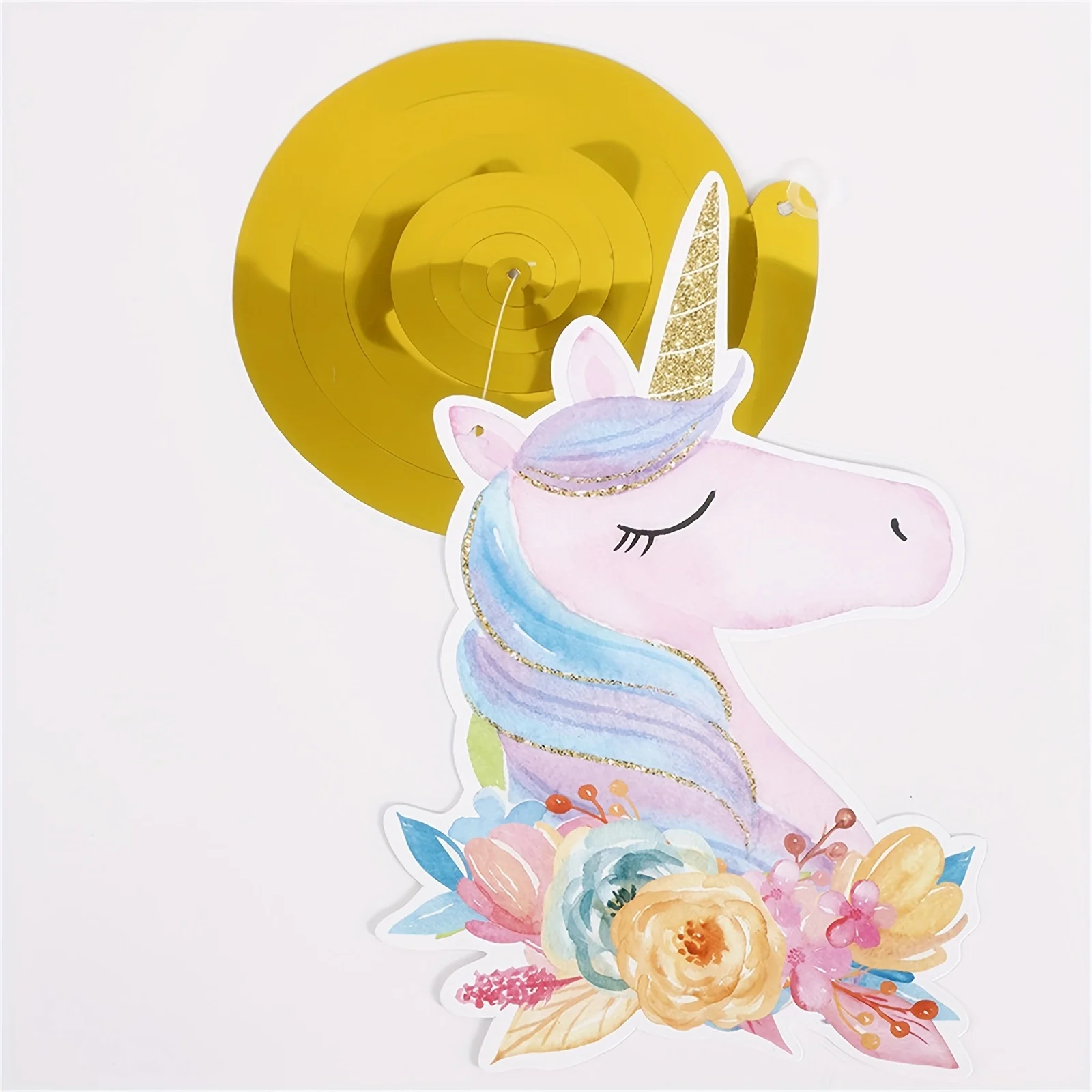 Magical Unicorn Swirl Decorations for Birthday Parties Weddings, party decorations
