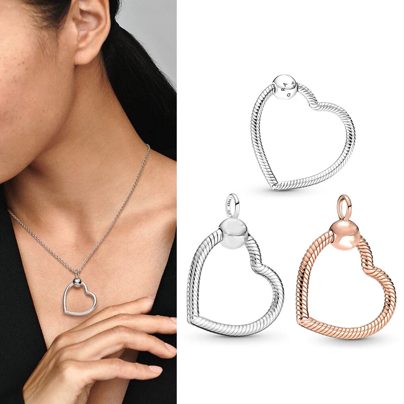 925 Silver New Moments Heart Letter O 