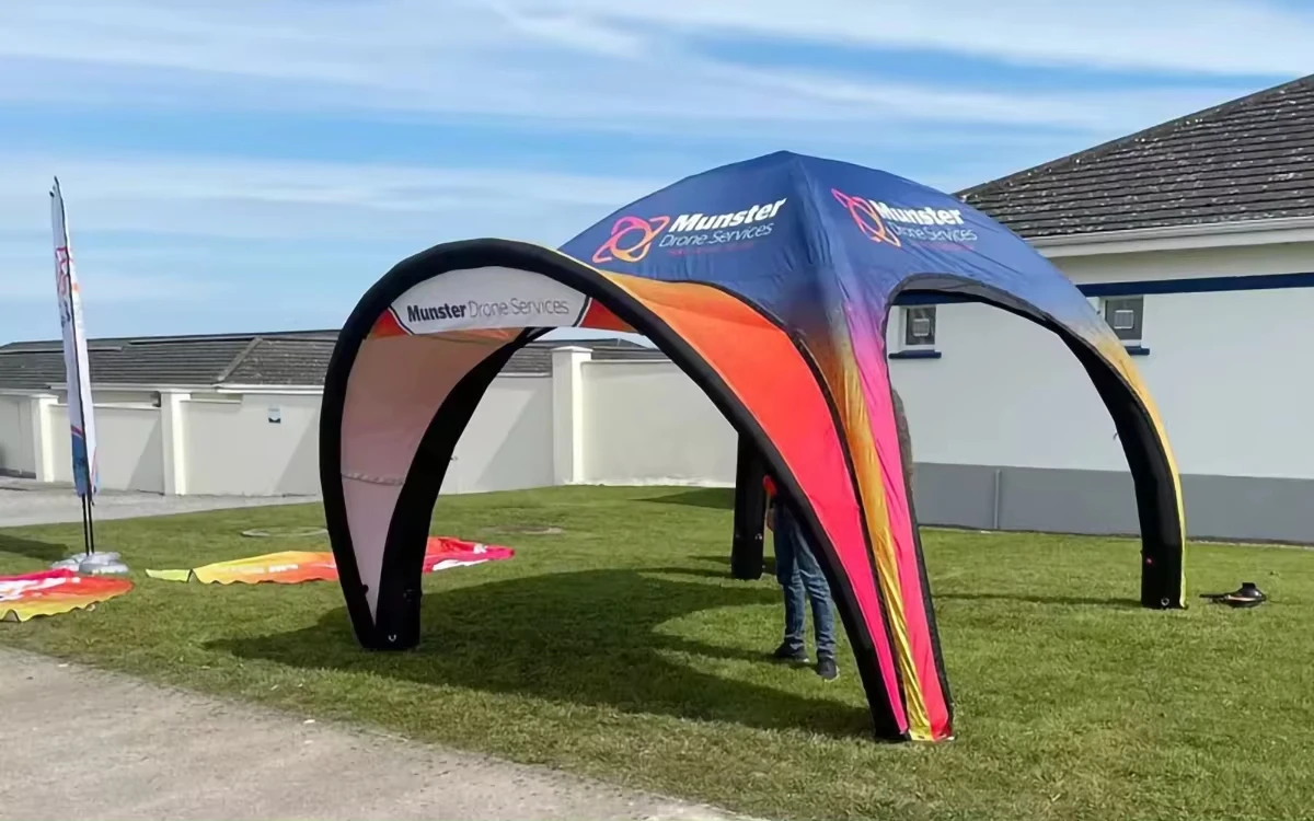 Custom Logo Advertising Exhibition Sport Inflatable Dome Event Tent Air Marquees Inflatable Gazebo Canopy Air Sealed Inflat Tent