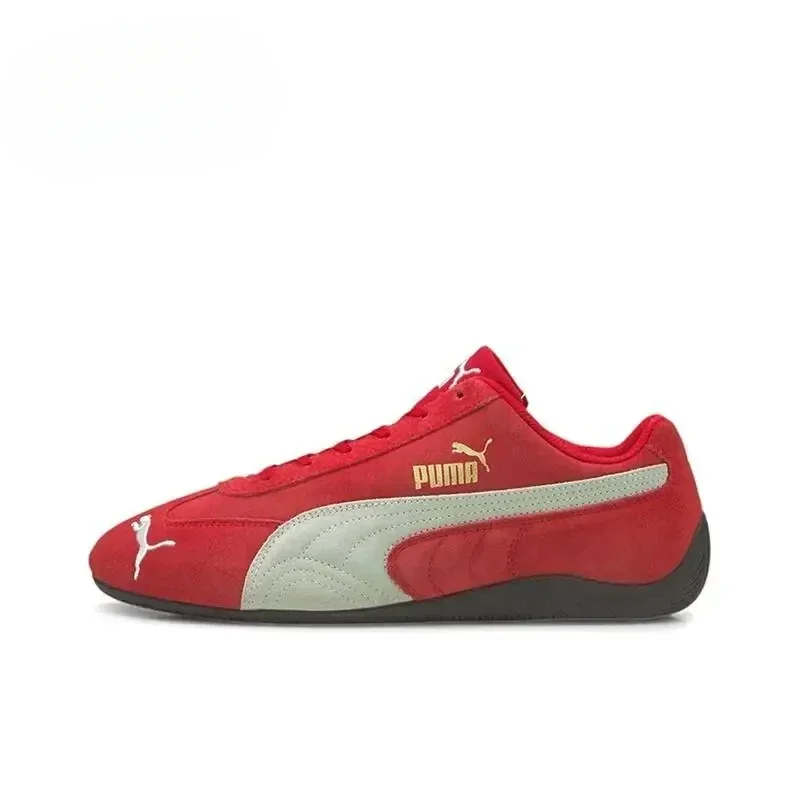 Puma Speedcat Anti-Slip Hard-Wearing Men Women Running Shoes Comfortable Retro Black Sneakers 398846-01
