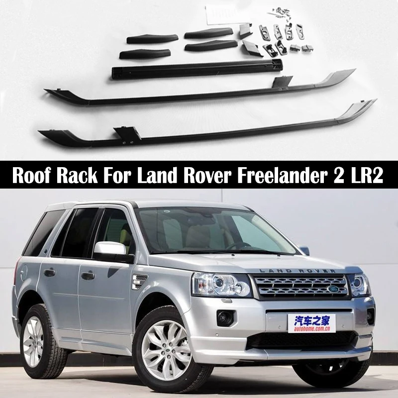 

OEM style Roof Rack For Land Rover Freelander 2 LR2 2004-2016 Rails Bar Luggage Carrier Bars top Cross bar Rack Rail Boxes