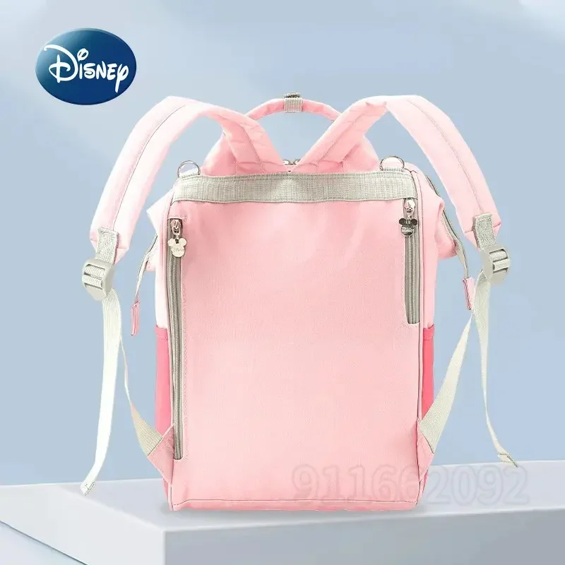 Disney New Diaper Bag Backpack Luxury Brand Original Baby Diaper Bag Cartoon Cute Baby Diaper Bag 3D High Quality Backpack
