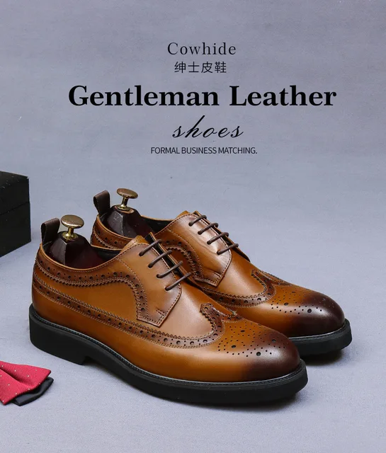 Scarpe Formali Uomo In Pelle Morbida Con Fibbia - Stile Britannico, Per Feste E Occasioni Eleganti - Foto 10