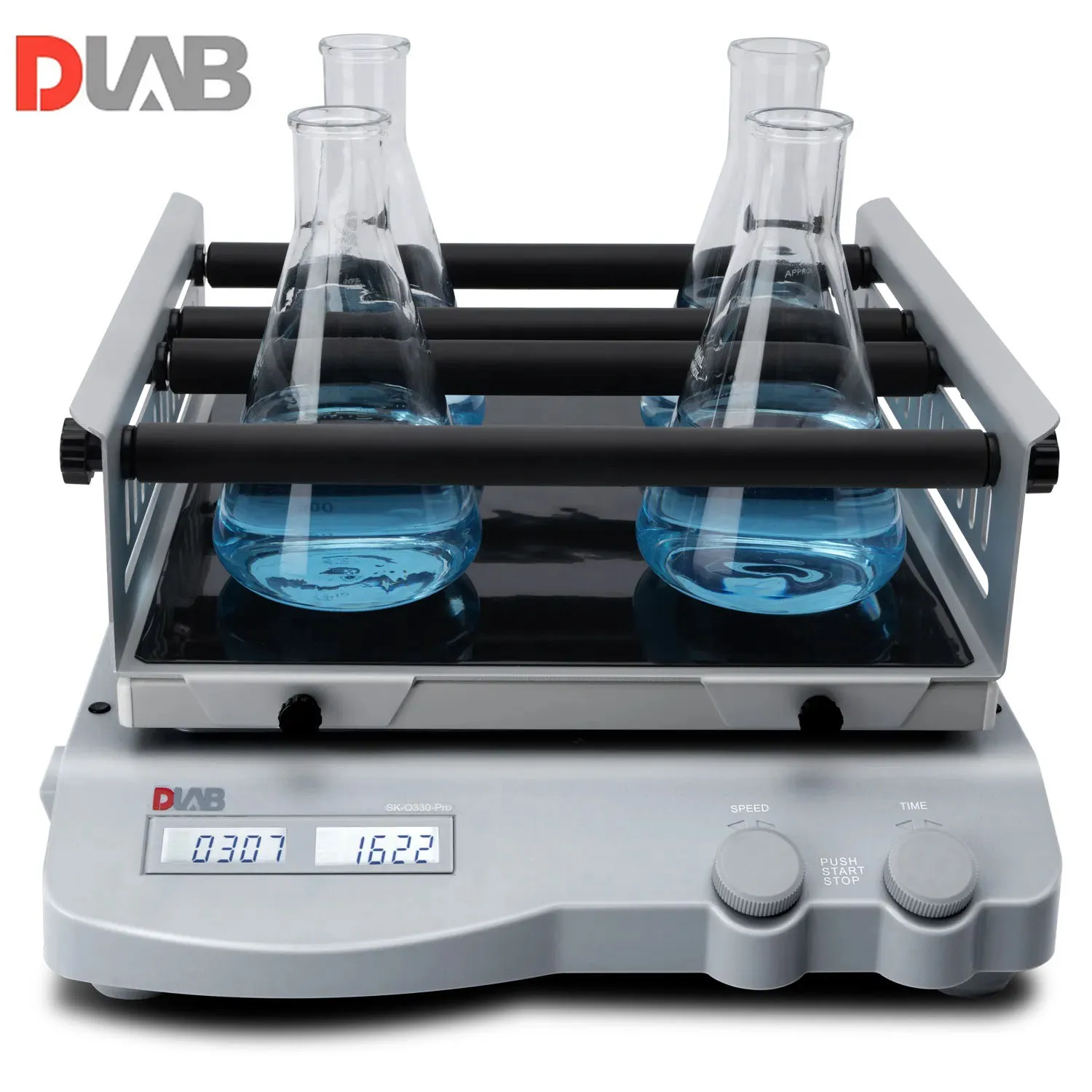 DLAB SK-O330-Pro Large Multifunctional Orbital Decolorizing Shakeree-saw Wave Angle 7 Degree